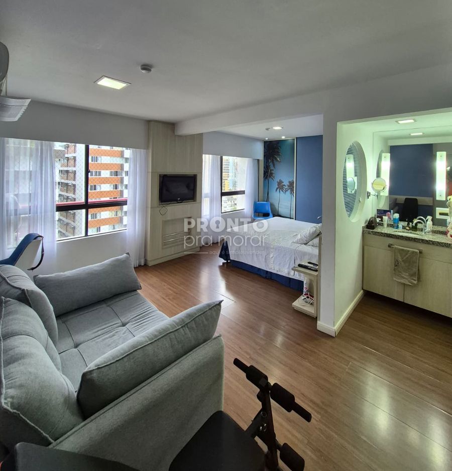 Flat com 1 quarto em Boa Viagem - Wallace Pinto Corretor