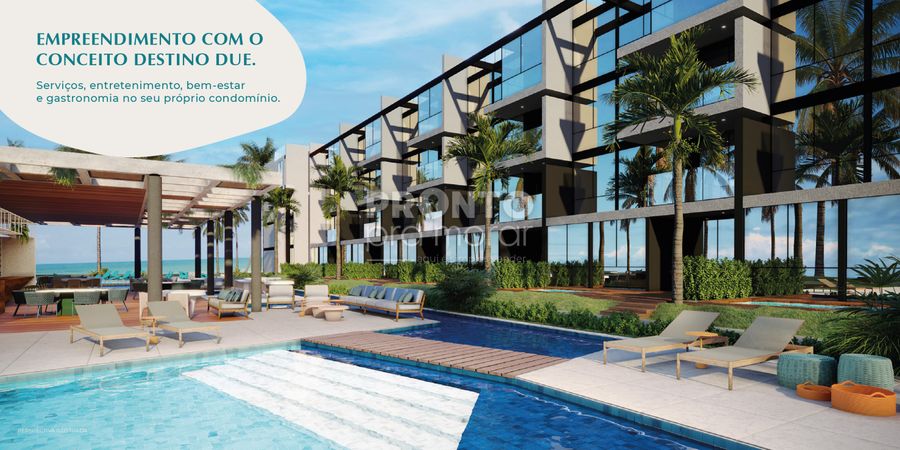 Apartamento com 2 quartos em Muro Alto - Wallace Pinto Corretor