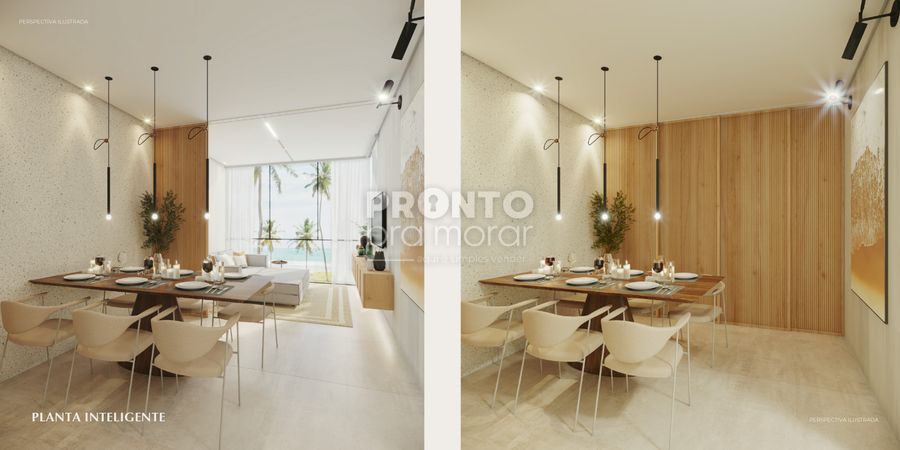 Apartamento com 2 quartos em Muro Alto - Wallace Pinto Corretor