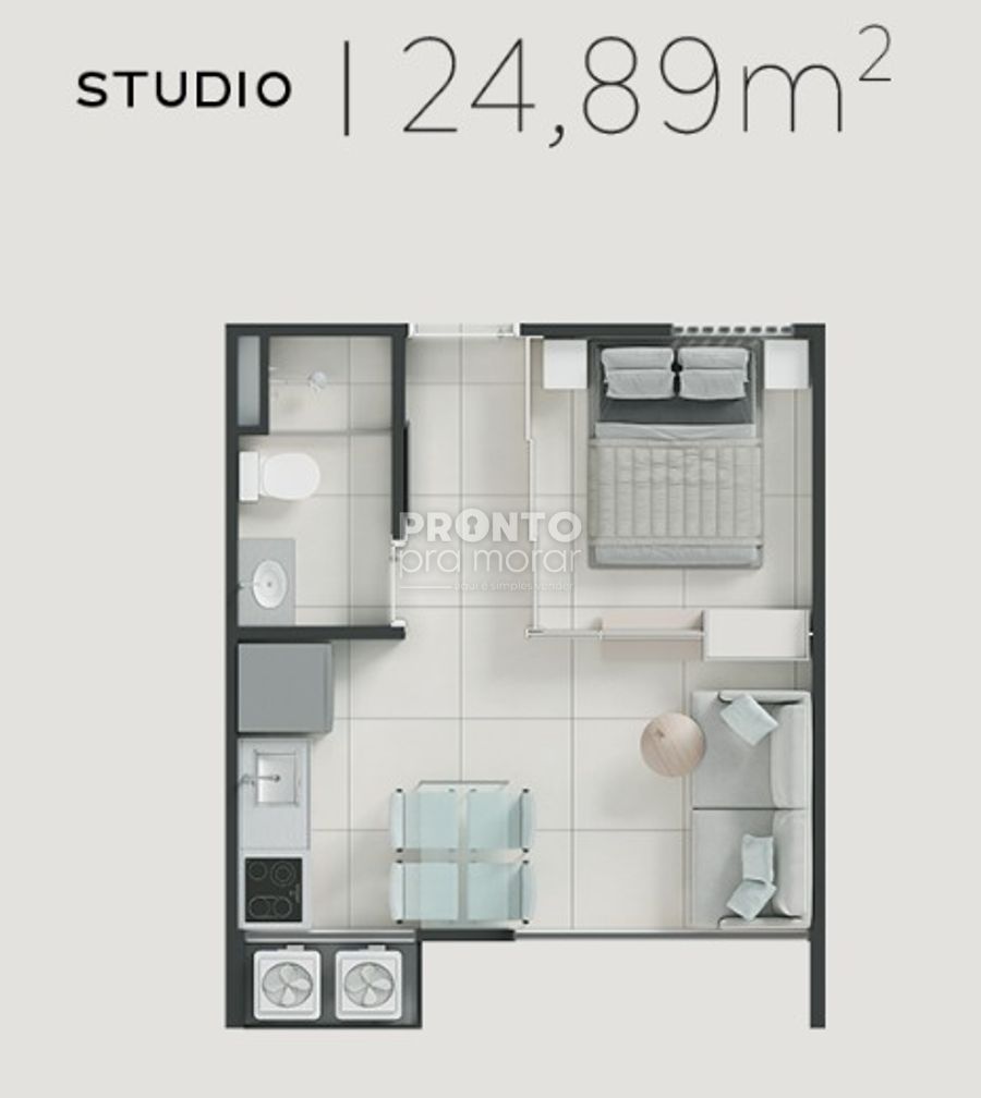 Flat com 1 quarto em Carneiros - Wallace Pinto Corretor