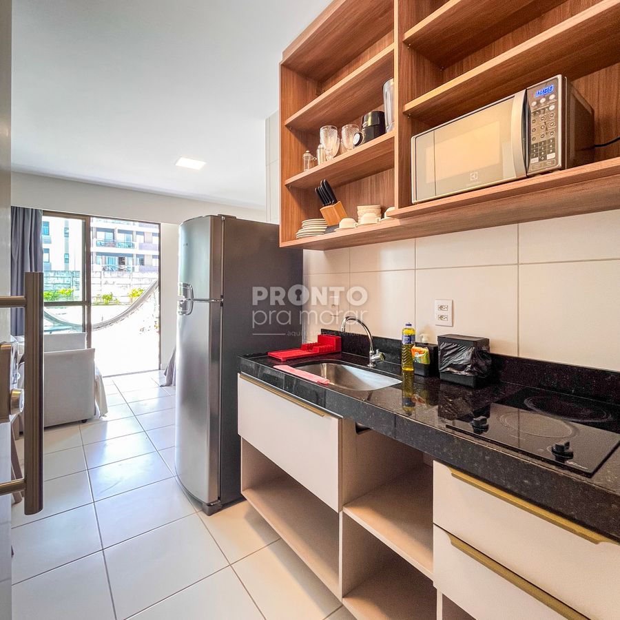 Flat com 1 quarto em Muro Alto - Wallace Pinto Corretor