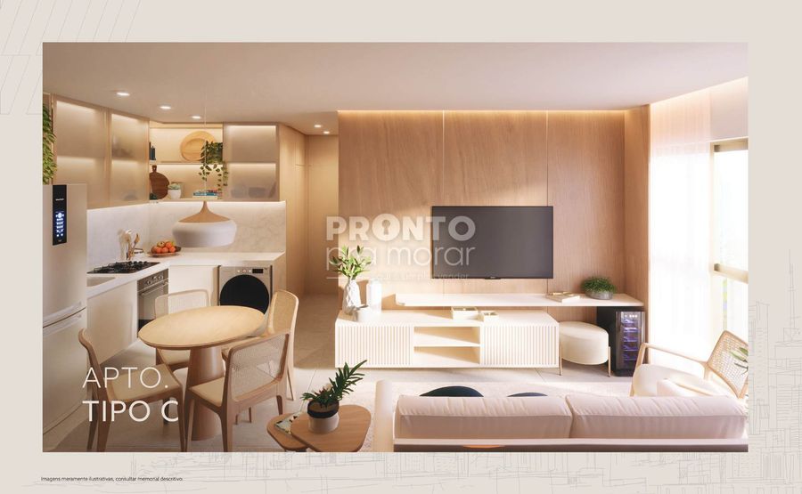Apartamento, 2 quartos, 48 m² - Foto 3