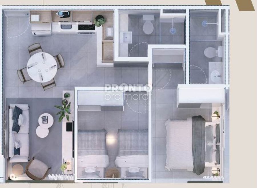 Apartamento com 2 quartos em Boa Viagem - Wallace Pinto Corretor