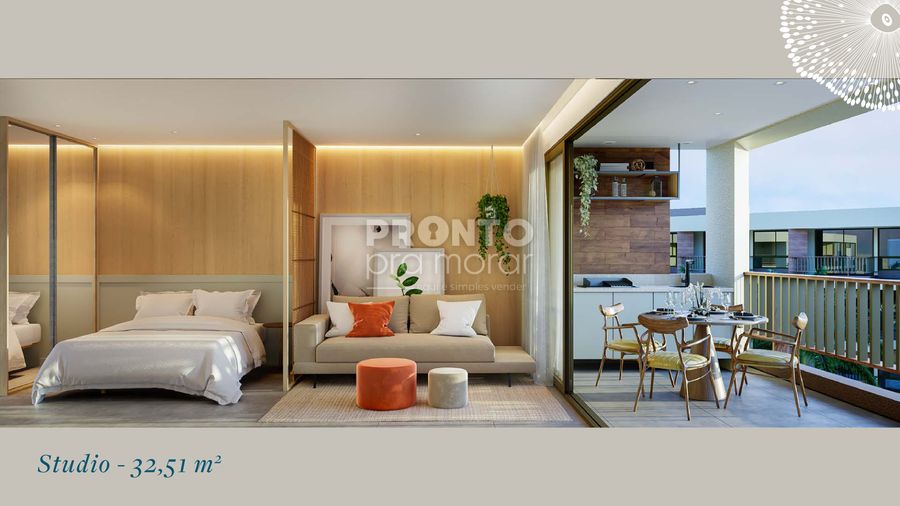 Flat com 1 quarto em Carneiros - Wallace Pinto Corretor